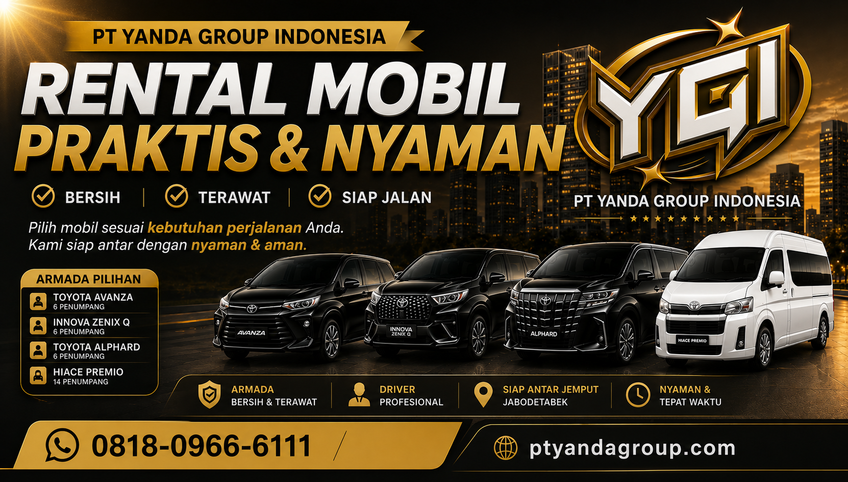 Deretan Fortuner, Pajero, dan Innova Zenix di garasi YGI
