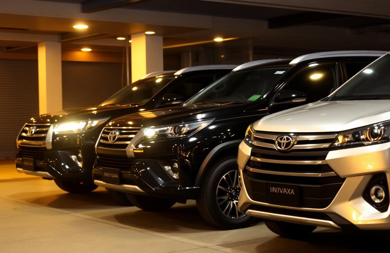 Deretan Fortuner, Pajero, dan Innova Zenix di garasi YGI